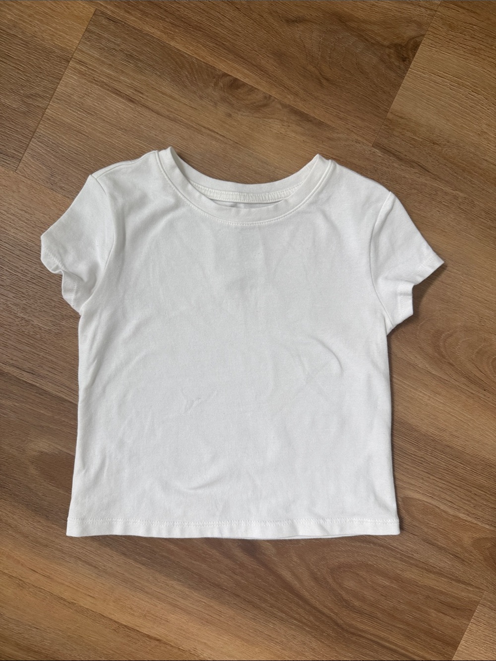 Girls Classic White Kids' Tee - Unbranded